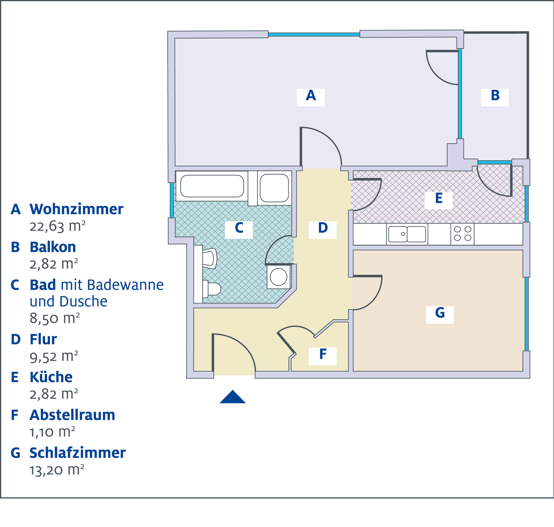 GR-Binz-2o 2 – Raumwohung, ca. 65 m², Neubau Dünenstr. 33